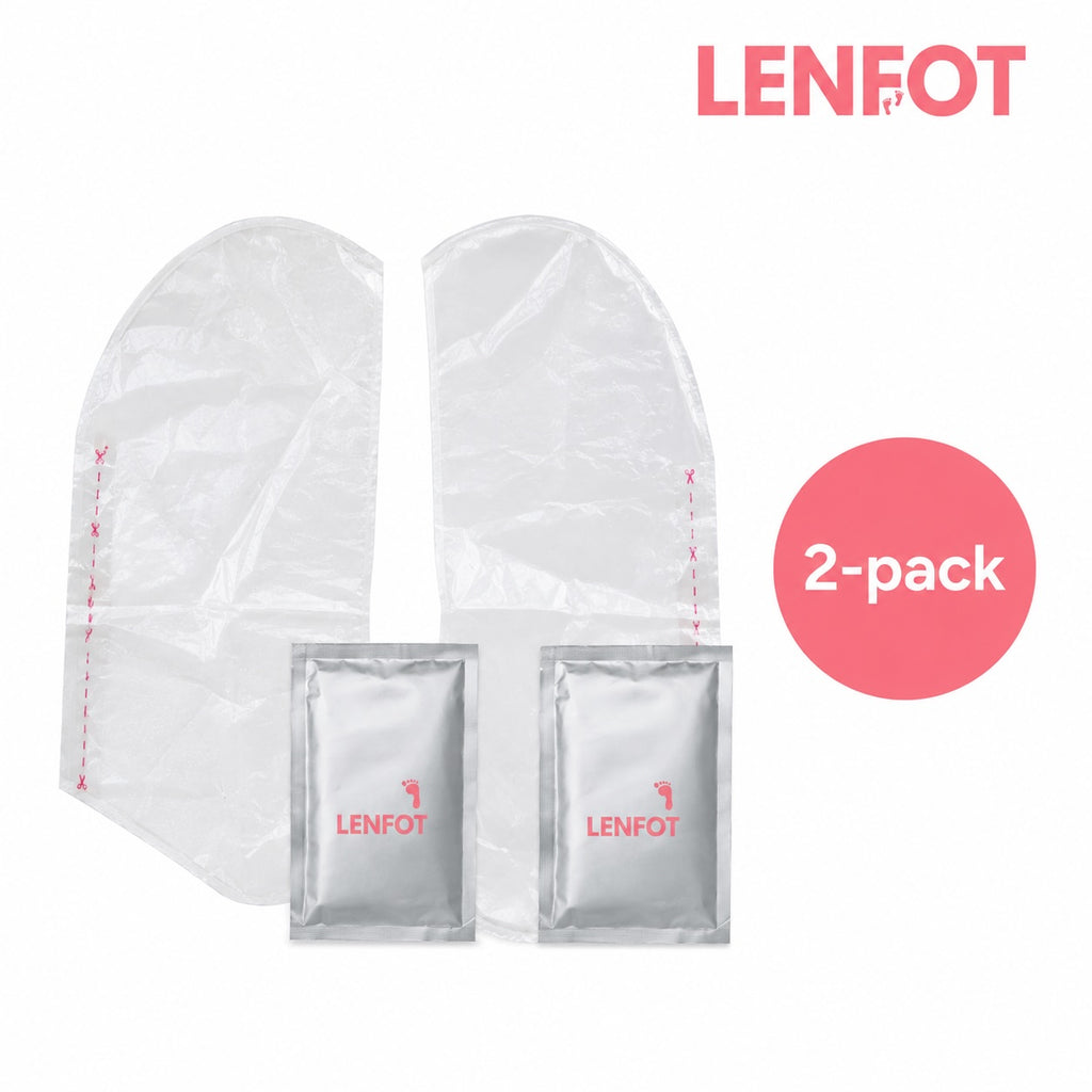LenFot Exfolierande Fotpeeling (2-pack)