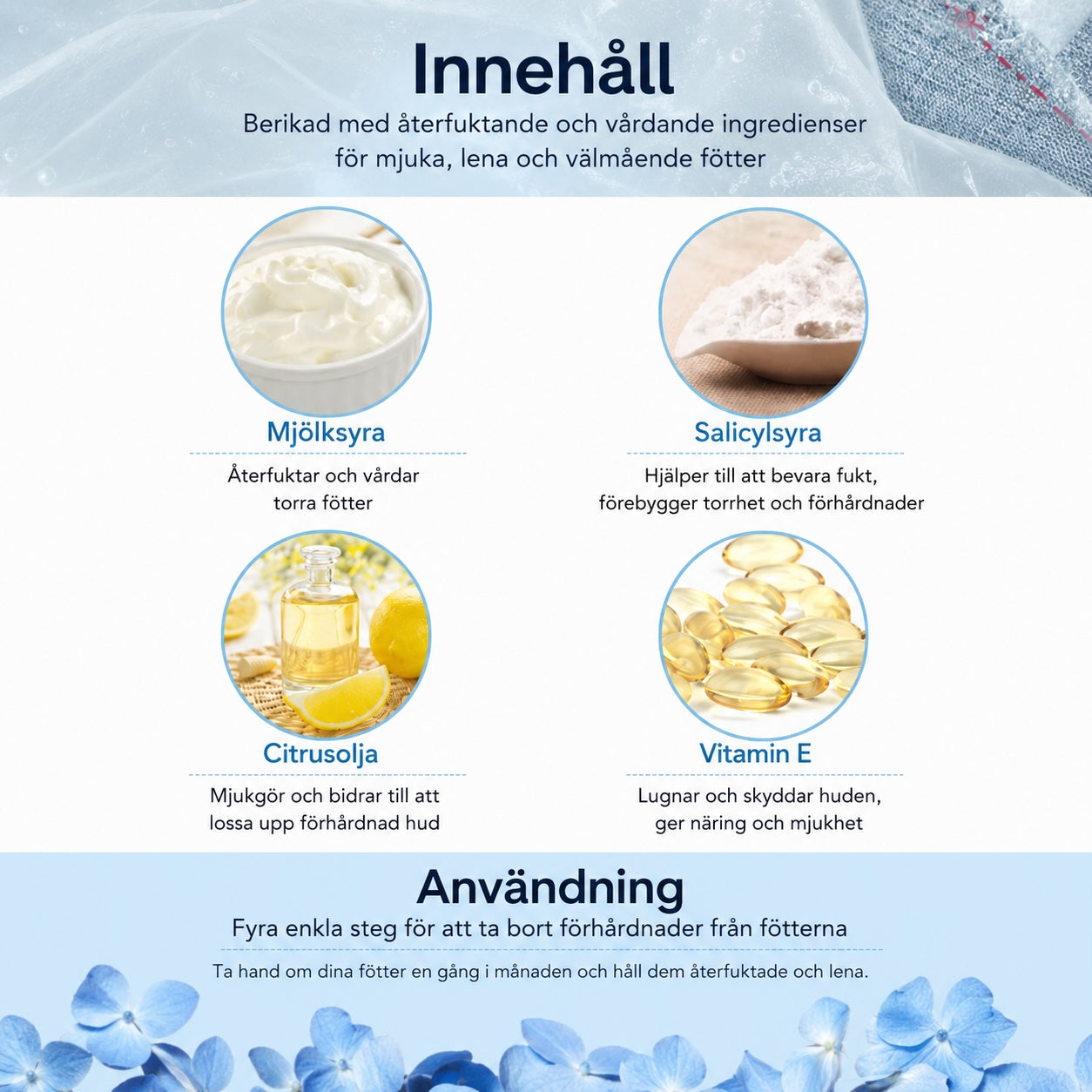 LenFot Exfolierande Fotpeeling (2-pack)